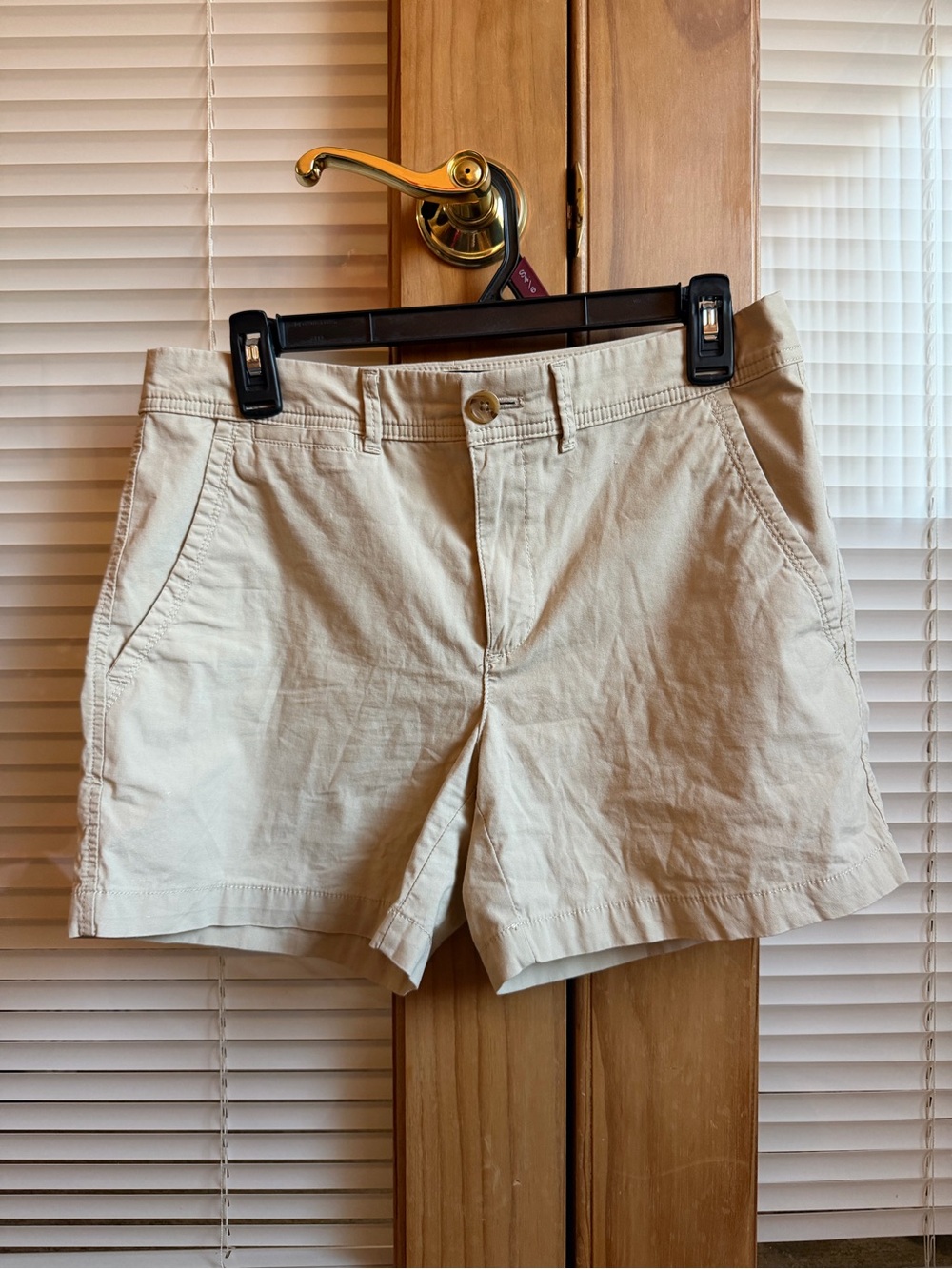 Banana Republic Light Khaki Bermuda Shorts